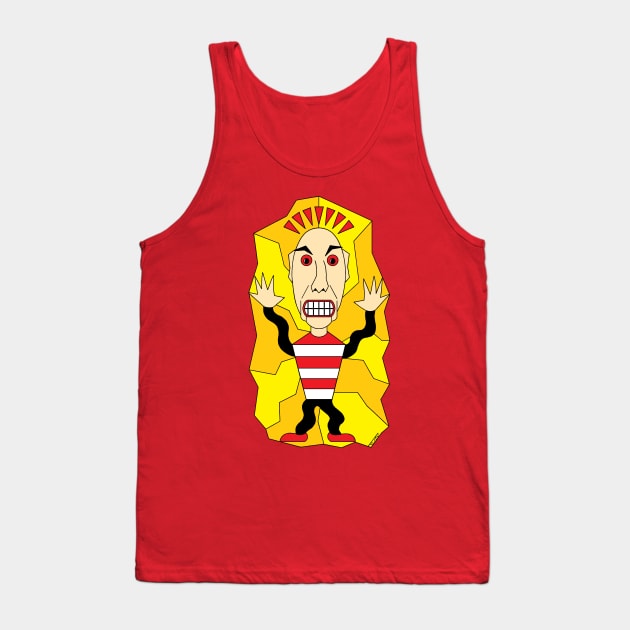 Angry Man Tank Top by AzureLionProductions